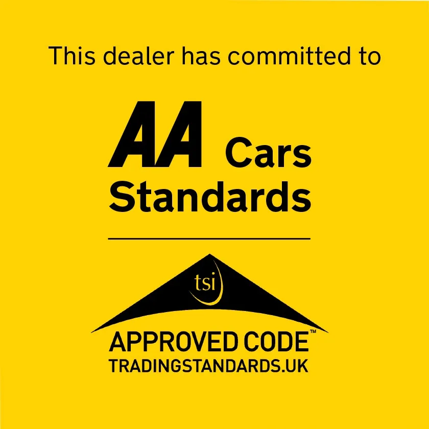 This dealer has committed to AA Cars Standards and the Trading Standards Approved Code